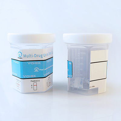 Μίας χρήσης πλαστικό εμπορευματοκιβώτιο DC124 φλυτζανιών σαλίου εξαρτήσεων εξετάσεων ούρων νοσοκομείων BUP